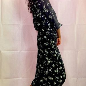 Summer floral Maxi Dress from H&M, size:Small